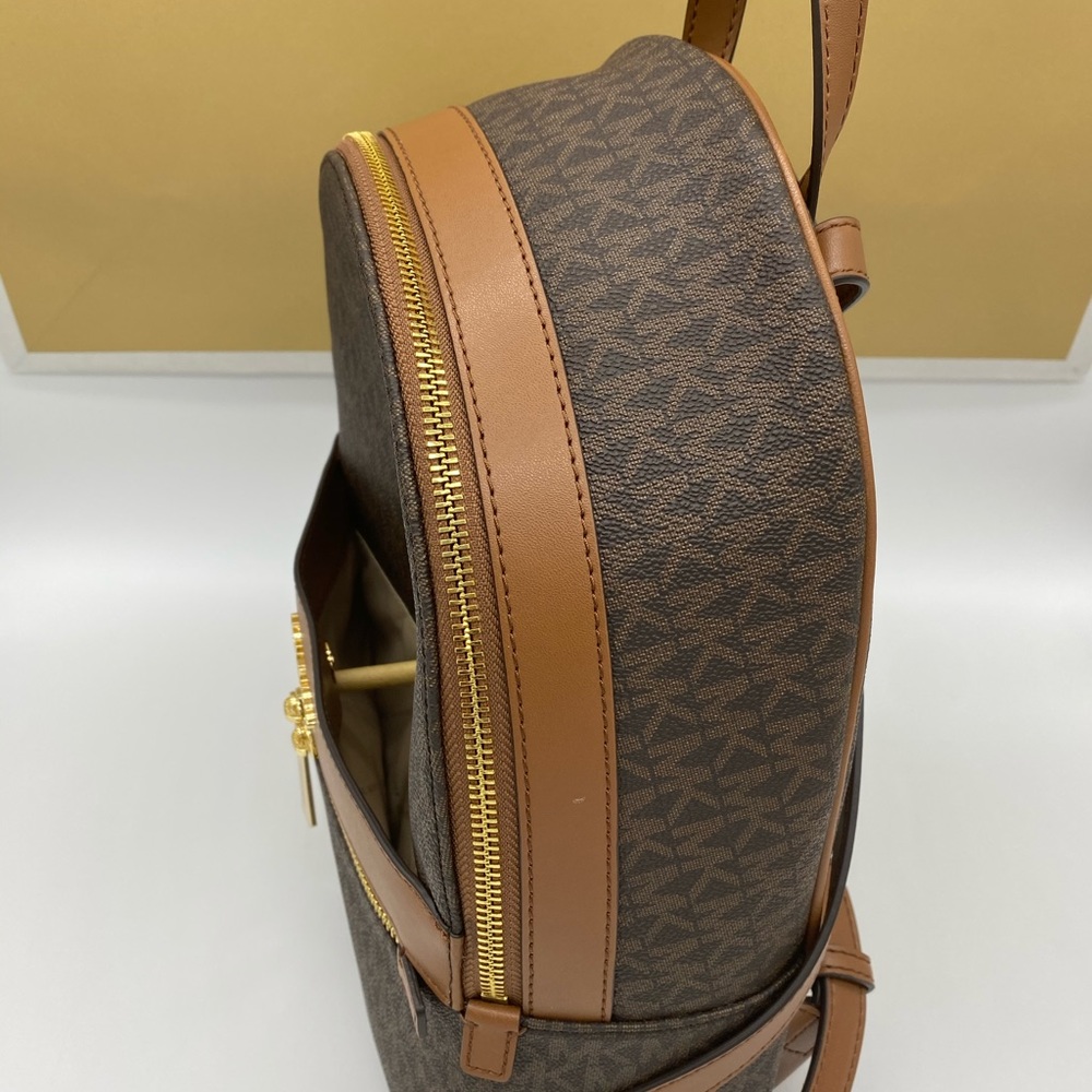 MICHAEL KORS KENLY MEDIUM BACKPACK BROWN - Picture 7 of 15